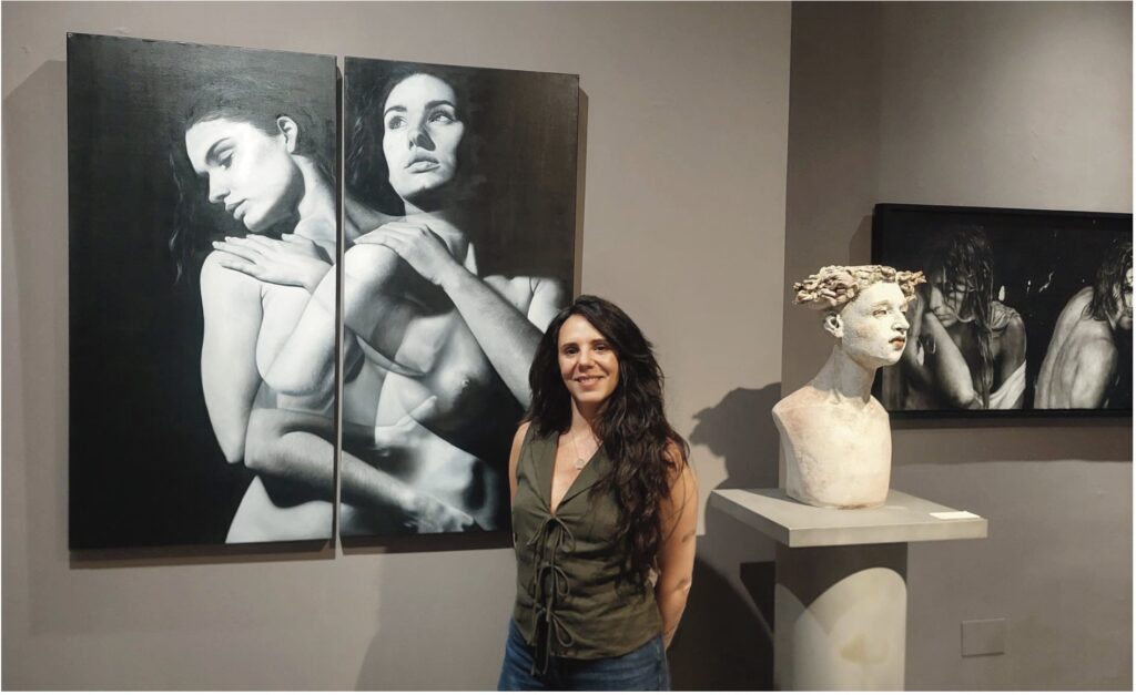 Obra de Nuria Recasens expuesta en el Meam de Barcelona