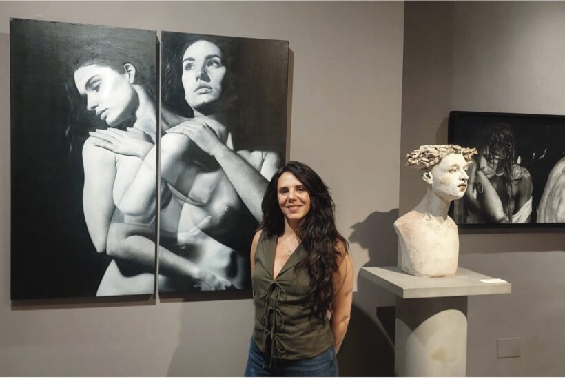 Obra de Nuria Recasens expuesta en el Meam de Barcelona
